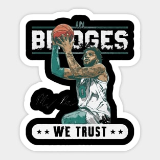 Miles Bridges Charlotte Trust Sticker